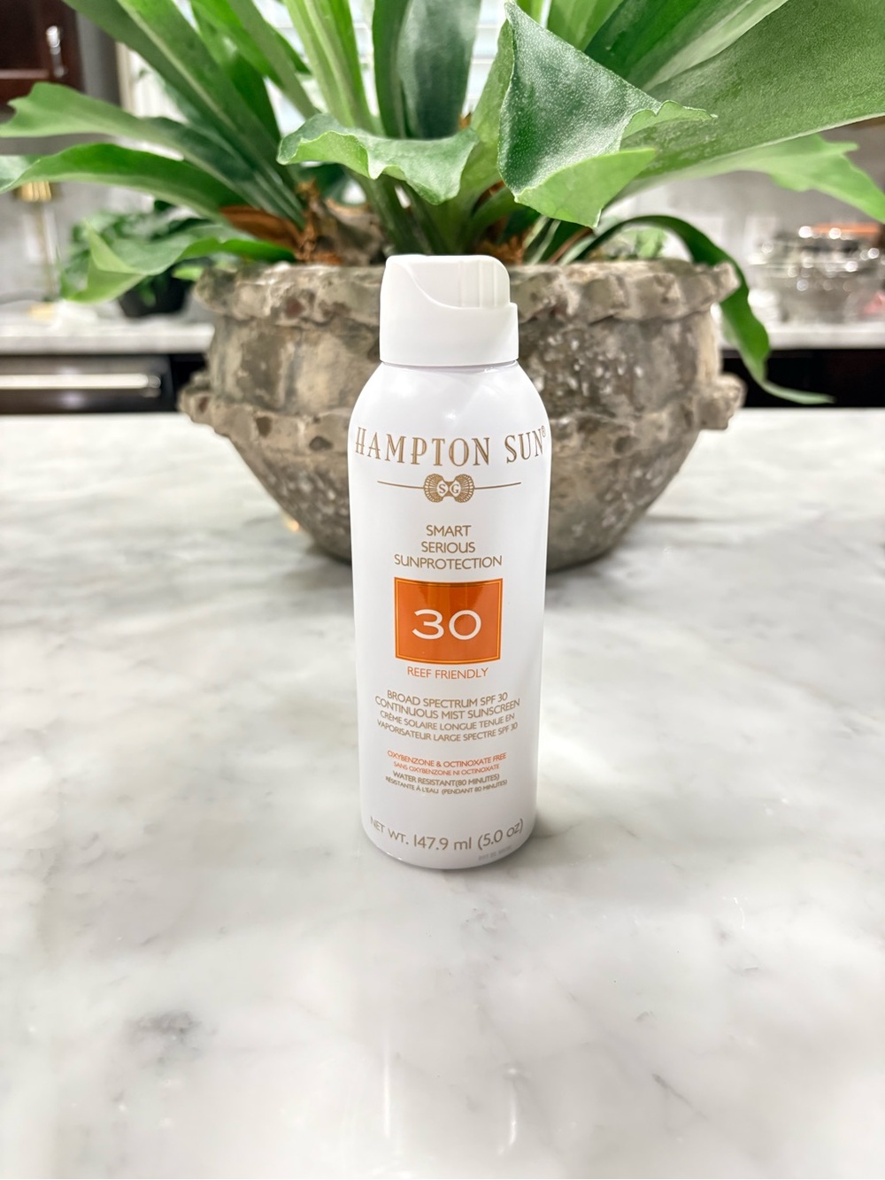 HAMPTON SUN SMART
SERIOUS SUN PROTECTION
SPF 30 REEF FRIENDLY 
5 OZ